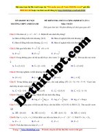 Đề thi thptqg 2018   THPT anhxtanh – hà nội   lần 1   file word có lời giải chi tiết 