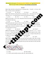 Đề 7   gv ngô thái ngọ 