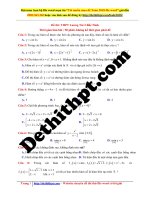 Đề thi thptqg 2018   THPT lương tài 2   bắc ninh   lần 1   file word có lời giải chi tiết 