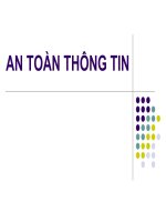 bài giảng thuyết trình an toàn thông tin