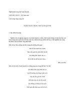 Nghệ thuật trong thơ xuân quỳnh 