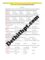 Đề 1   gv hoàng xuân   tuyensinh247 