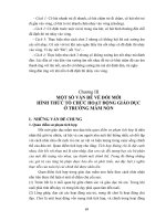 MỘT số vấn đề về đổi mới HÌNH THỨC tổ CHỨC HOẠT ĐỘNG GIÁO dục mầm NON