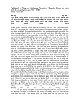 Nghị quyết về Nâng cao chất lượng Phong trào Nông dân thi đua sản xuất