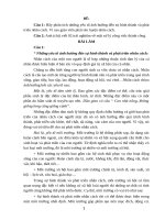 Yeu to anh huong den nhan cach hoc sinh