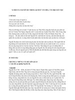 VỊ TRÍ của NGUYỄN DU TRONG LỊCH sử văn hóa 