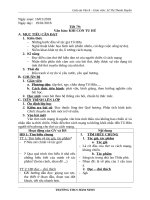 giáo án bài thơ Khi con tu hú