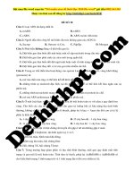 Đề 18   gv trần thanh thảo 