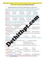 46  THPT thăng long   hà nội   lần 1  file word có lời giải chi tiết 