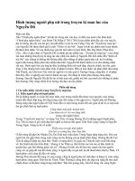 Hình tượng người phụ nữ trong truyen ki man luc của nguyễn dữ 