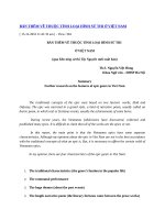 BÀN THÊM về THUỘC TÍNH LOẠI HÌNH sử THI ở VIỆT NAM 