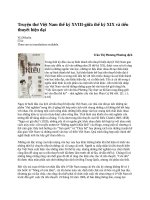 Truyện thơ việt nam thế kỷ XVIII 