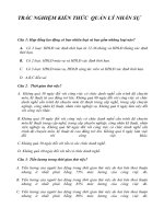 BAI TEST KIEN THUC NHAN SU