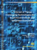 Internet of things convegin technologies for smart environments and intergrated ecossystem 