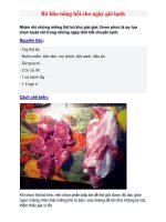 Cách nấu món bò khô