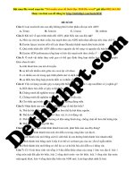 Đề 05   gv trần thanh thảo 