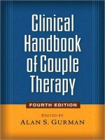  clinical handbook of couple therapy 4nd 