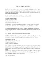 Chữ tiền trong thơ nguyễn bính 