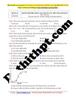 Megabook   đề số 13   file word có lời giải chi tiết 