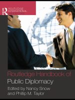 Routledge handbook of public diplomacy 
