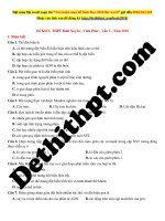09  THPT bình xuyên   vĩnh phúc   lần 1   file word có lời giải chi tiết 
