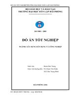 Trường đào tạo nghề tỉnh gia lai(2016) ( Đồ án tốt nghiệp XD)