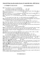 Tổ hợp và xác xuất