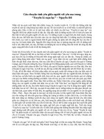 Câu chuyện tình yêu giữa người với yêu ma trong 