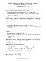 Tổ hợp và xác xuất