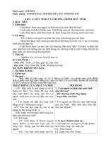 Giáo án tin học  8 cả năm chuẩn 2017 2019