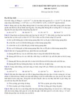 DE THI THPT QUOC GIA MON VAT LY NAM 2018