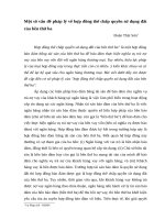 Một số vấn đề pháp lý về hợp đồng thế chấp quyền sử dụng đất của bên thứ 3