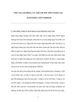 THÙ LAO LAO ĐỘNG, cơ  CHẾ CHI TRẢ TIỀN LƯƠNG tại NGÂN HÀNG VIETCOMBANK