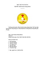 Phân tích thị trường chứng khoán Việt Nam hiện tại, dự đoán trong tương lai và thực hiện đầu tư chứng khoán trong thời gian 30 ngày.