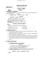 LY THUYET VA BAI TAP HOA HUU CO  LOP 12 chon loc 