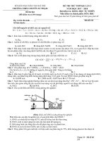 De thi thu mon hoa truong THPT chuyen su pham lan 2  2018 