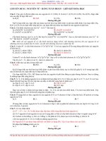 Bai tap ly thuyet hoa hoc vo co co dap an va loi giai chi tiet nguyen minh tuan 