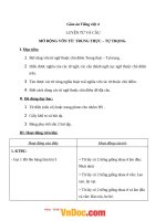 giao an tieng viet 4 tuan 5 bai luyen tu va cau mo rong von tu trung thuc tu trong