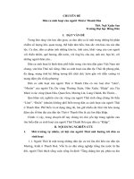 Dân ca sinh hoạt của người Thái Thanh Hóa