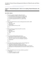 test bank practical financial management 6th edition lasher 