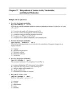 kupdf com lehninger principles of biochemistry test bank ch 22pdf 