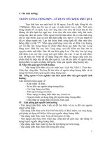 Vận dụng kiến thức liên môn để giải quyết tình huống trong thực tiễn: Nguồn năng lượng điện  sử dụng tiết kiệm, hiệu quả