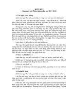 Kich ban dan chuong trinh le khai giang