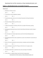 test bank for accounting information systems 8th edition by halldoc