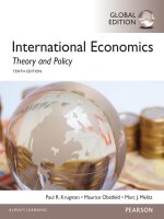 Tài liệu  international economics theory and policy 10th global edtion by krugman