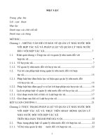 Hoàn thiện pháp luật về quản lý nhà nước đỗi với hợp tác xã ở việt nam hiện nay 