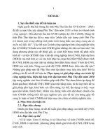 Thực trạng và giải pháp nâng cao trình độ công nghiệp hóa, hiện đại hóa trên địa bàn tỉnh Phú Thọ đến năm 2030