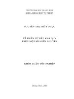 về phần tử bất khả quy trên một số miền nguyên (tt) 