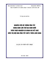 LATS Y HỌC- Nghiên cứu hệ thống ống tủy răng hàm lớn thứ hai hàm dưới trên thực nghiệm và đánh giá kết quả điều trị nội nha ống tủy chữ C trên lâm sàng (FULL TEXT)