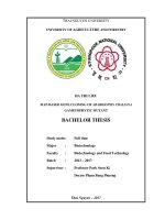 Map based gene cloning of arabidopsis thaliana gametophytic mutant 